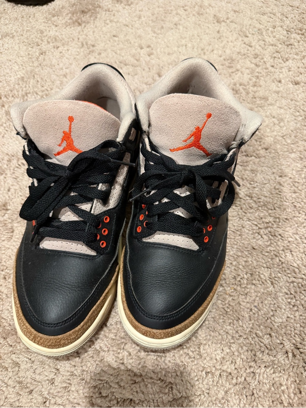 Nike Jordan Black and brown Retro Sneakers